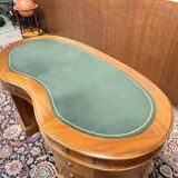 English Classic Kidney Shaped Chesterfield Desk