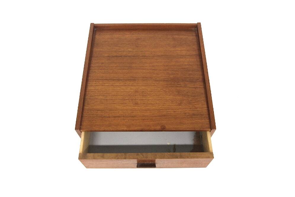 Scandinavian teak bedside table, Sweden, 1960s