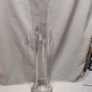 Vase en cristal soufflé XIX siecle