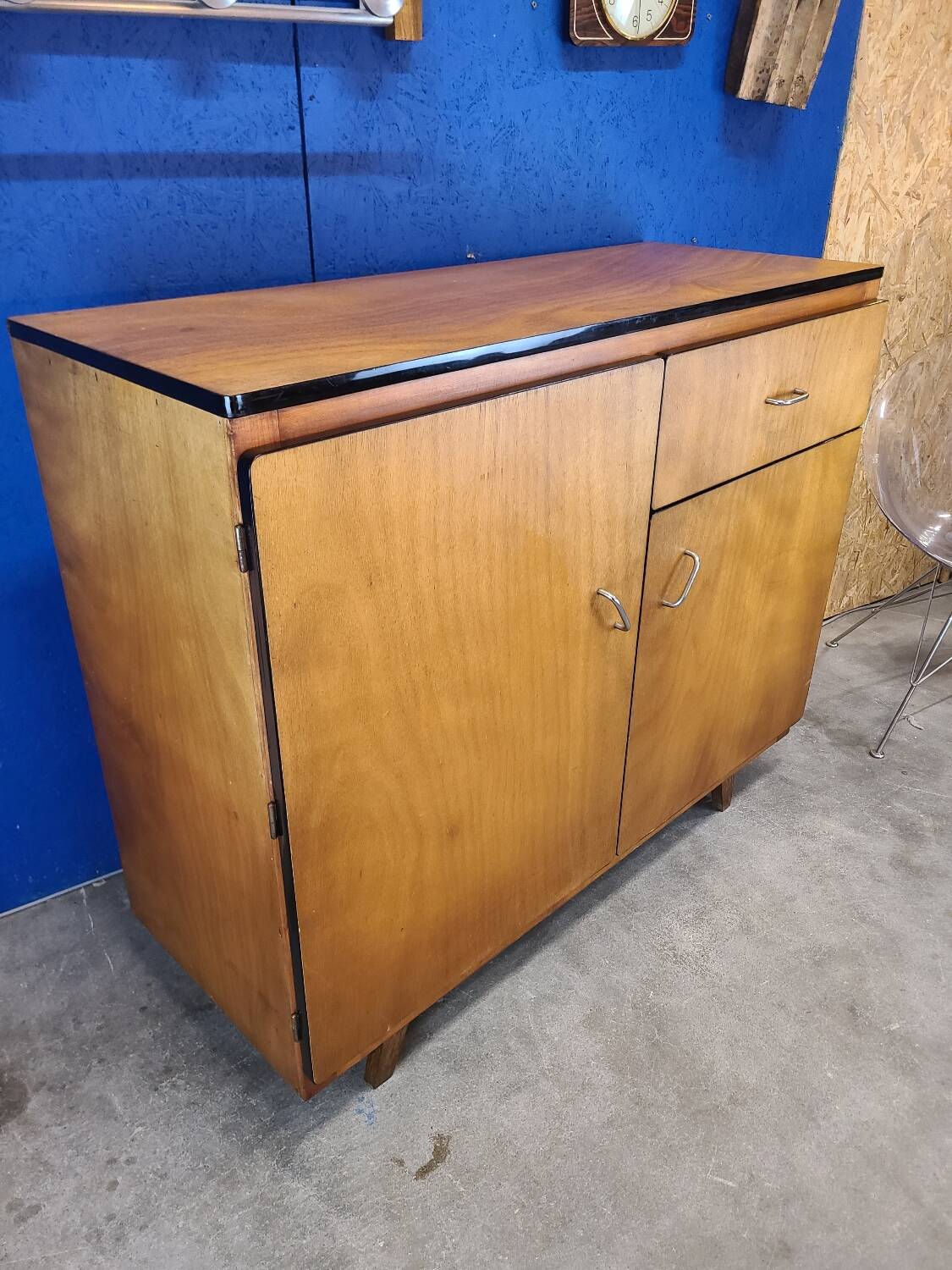 Light wood sideboard, mid-20th century
