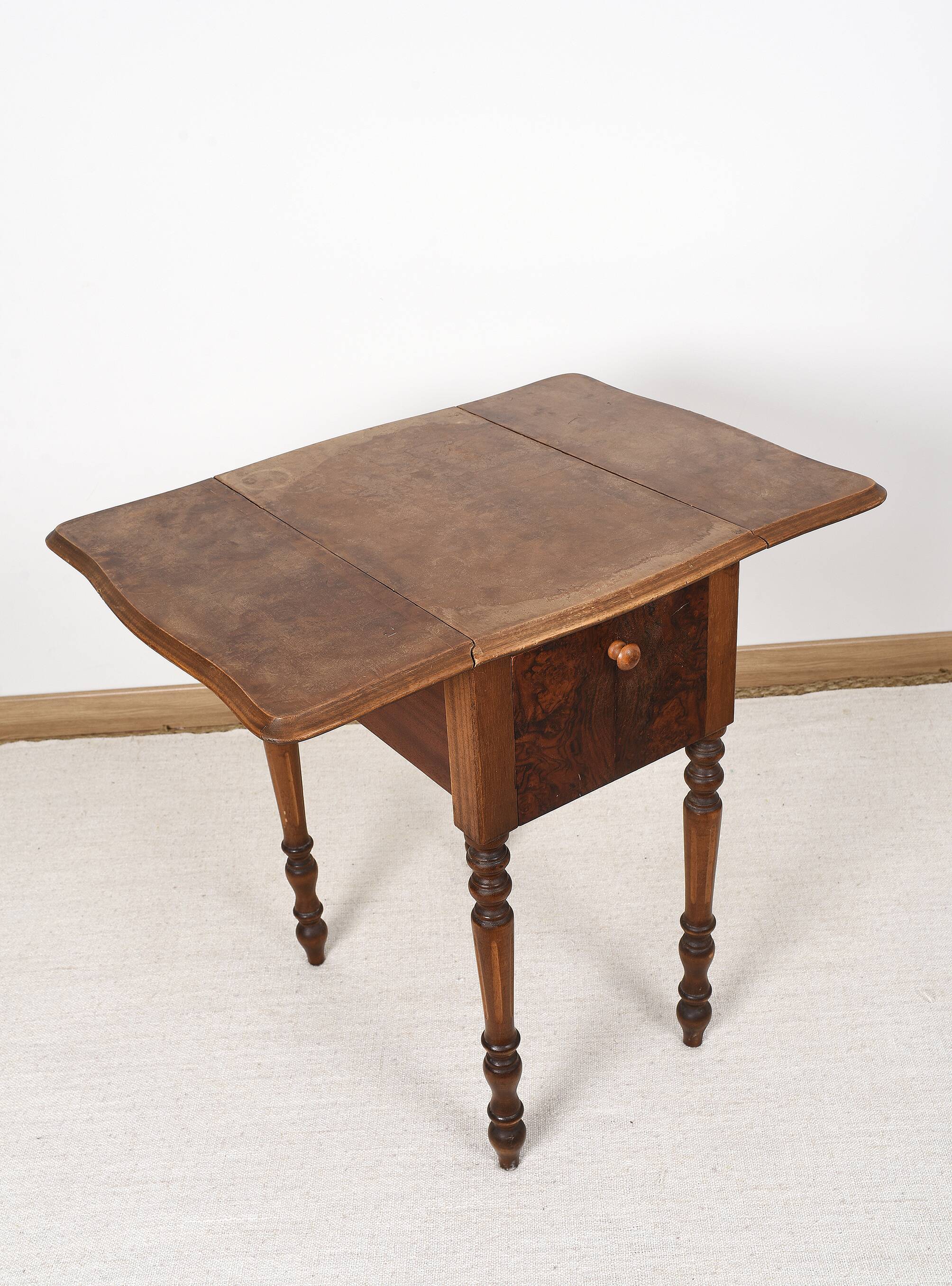 Small shuttered table, or side table.