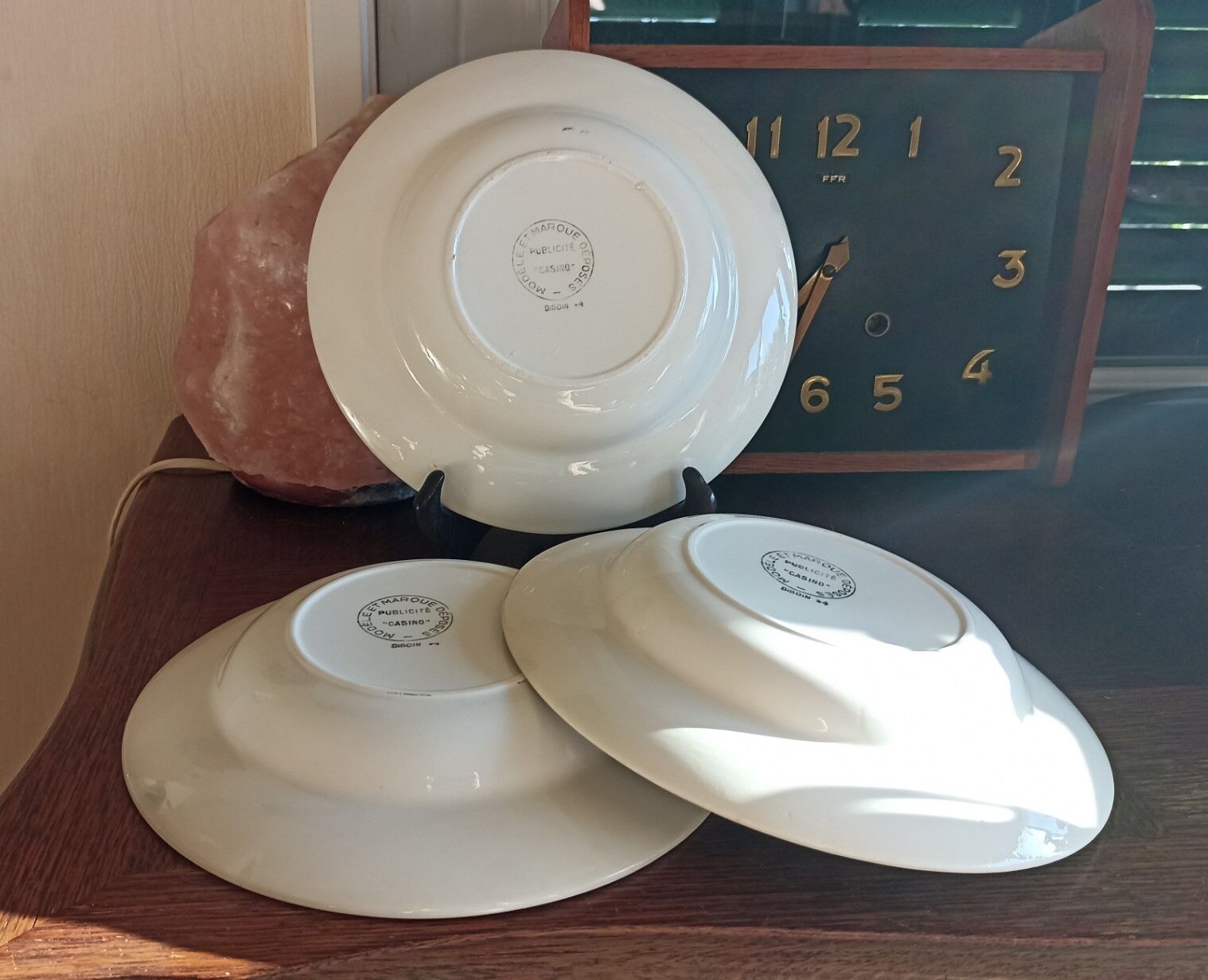 3 hollow plates Digoin - Casino