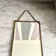 Beveled mirror 15x21cm