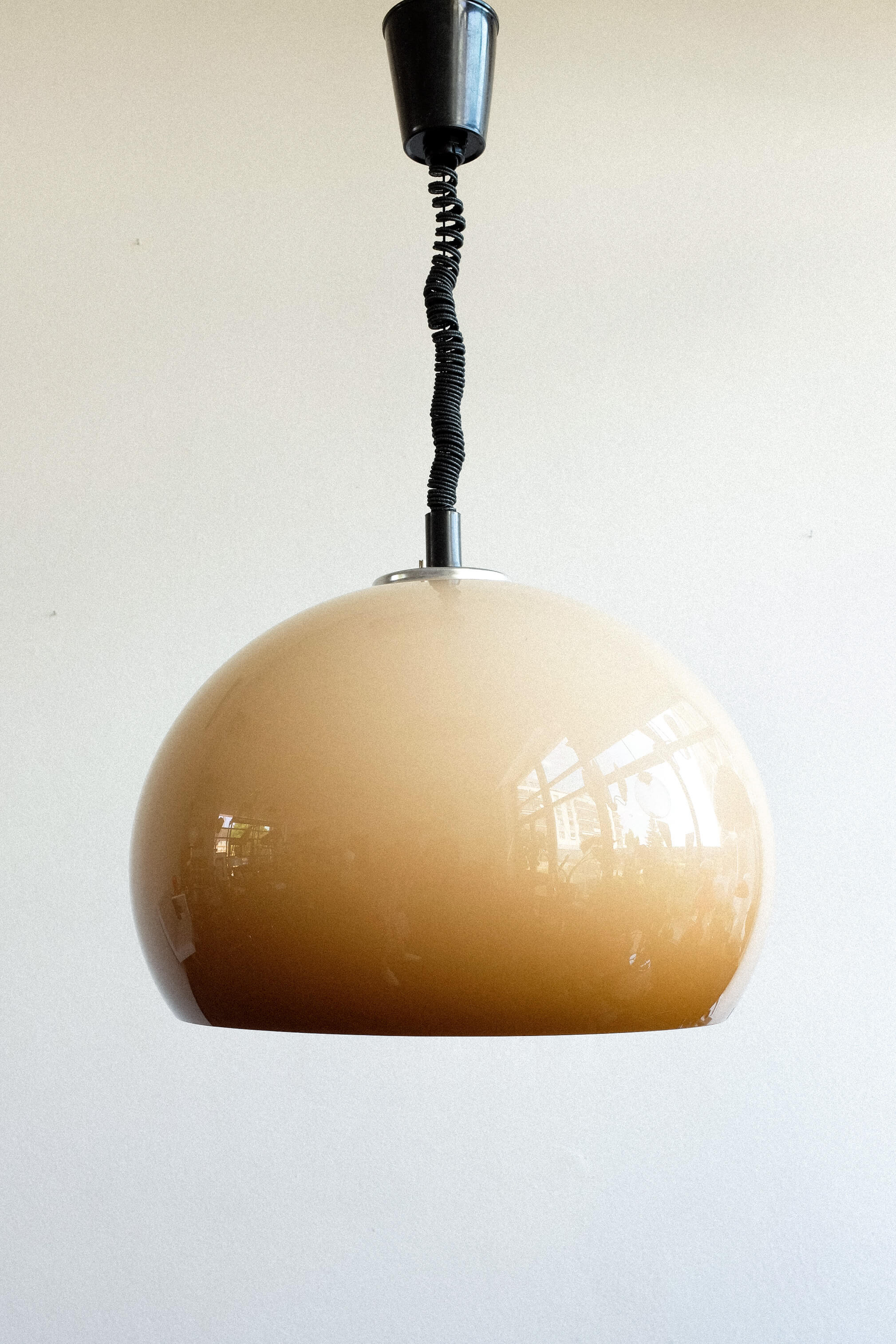 Adjustable pendant lamp by Guzzini for Meblo, 1970s