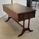 Bureau cuir anglais acajou