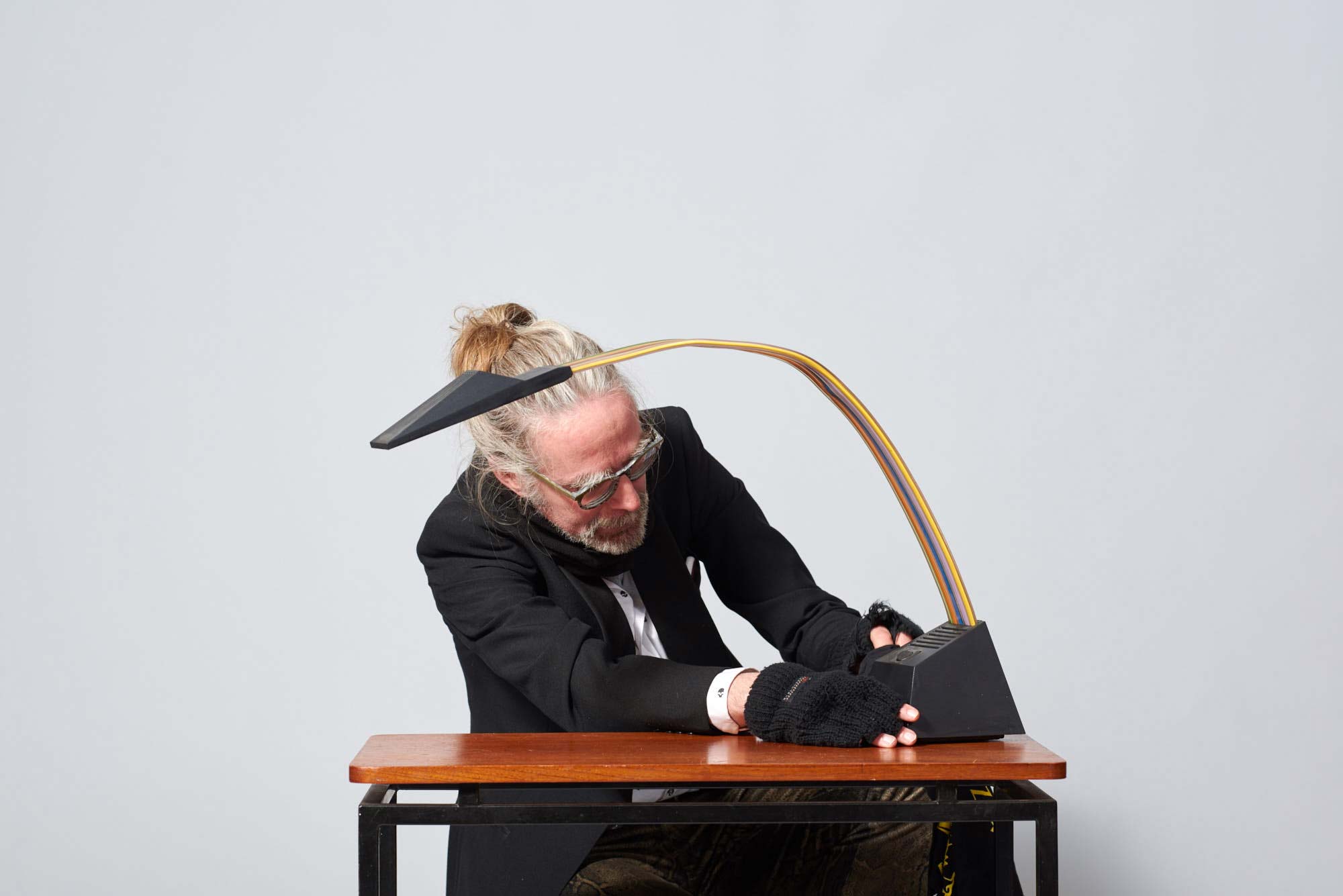 Nastro table lamp, Alberto Fraser for Stilnovo