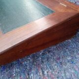 Écritoire en bois et cuir