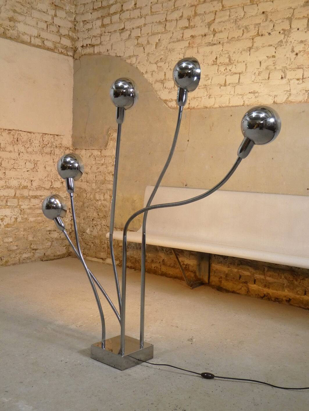 Hydra floor lamp by Pierre Folie for Charpentier editions