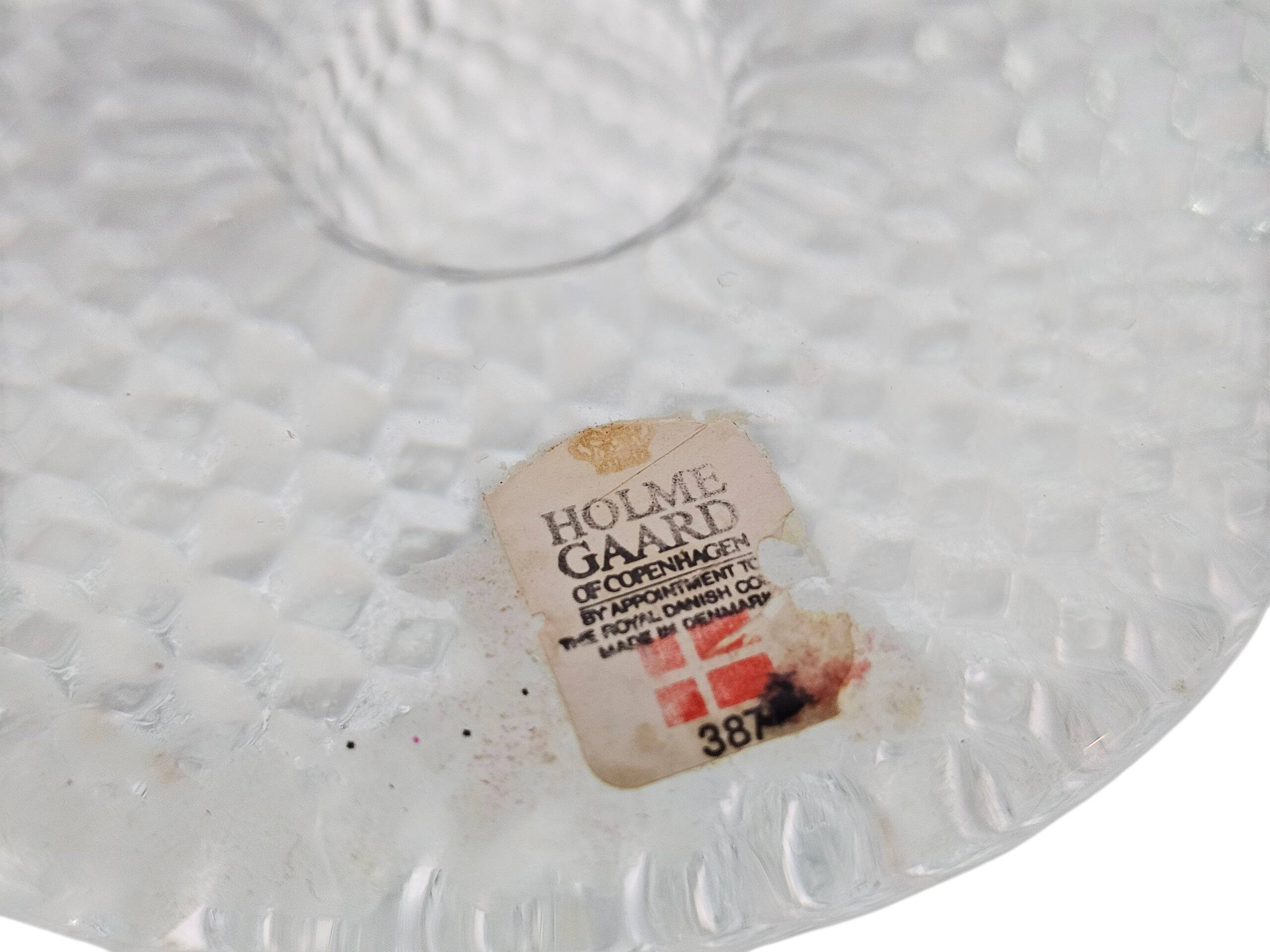 Holmegaard - Denmark - model Trigona - designer Torben Jorgensen - ashtray