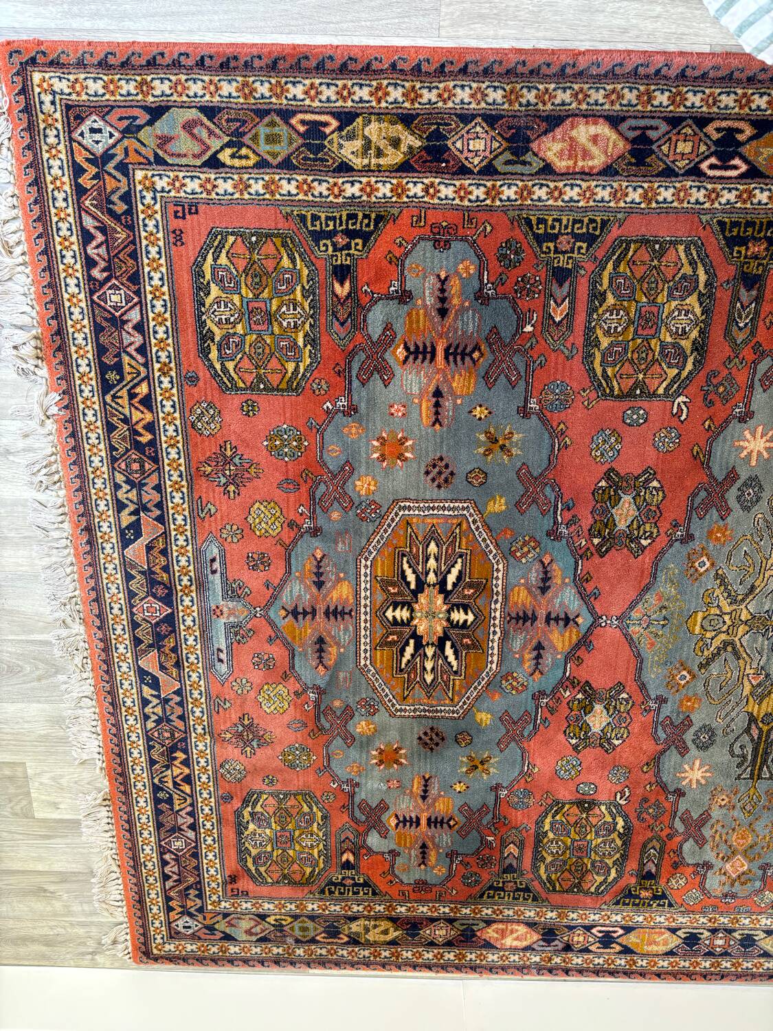 Pure wool rug