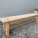 Sanded farm bench