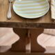 Monastery table, solid wood, country - farmhouse table