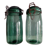 Glass jars 1 l vintage brand solidex