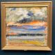 Swedish Oil on Canvas – “Golden Streak” by Carl-Erik Billeström