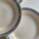 Lot de 6 assiettes plates en terre de fer