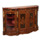 Antique cabinet in various types of wood, United Kingdom, 19th century.