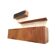Vintage wall-mounted wengé sideboard by Banz Bord, 1970s