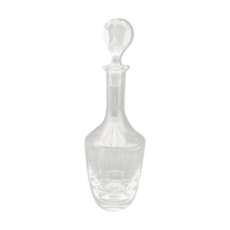 Carafe en cristal de Sevres estampillée