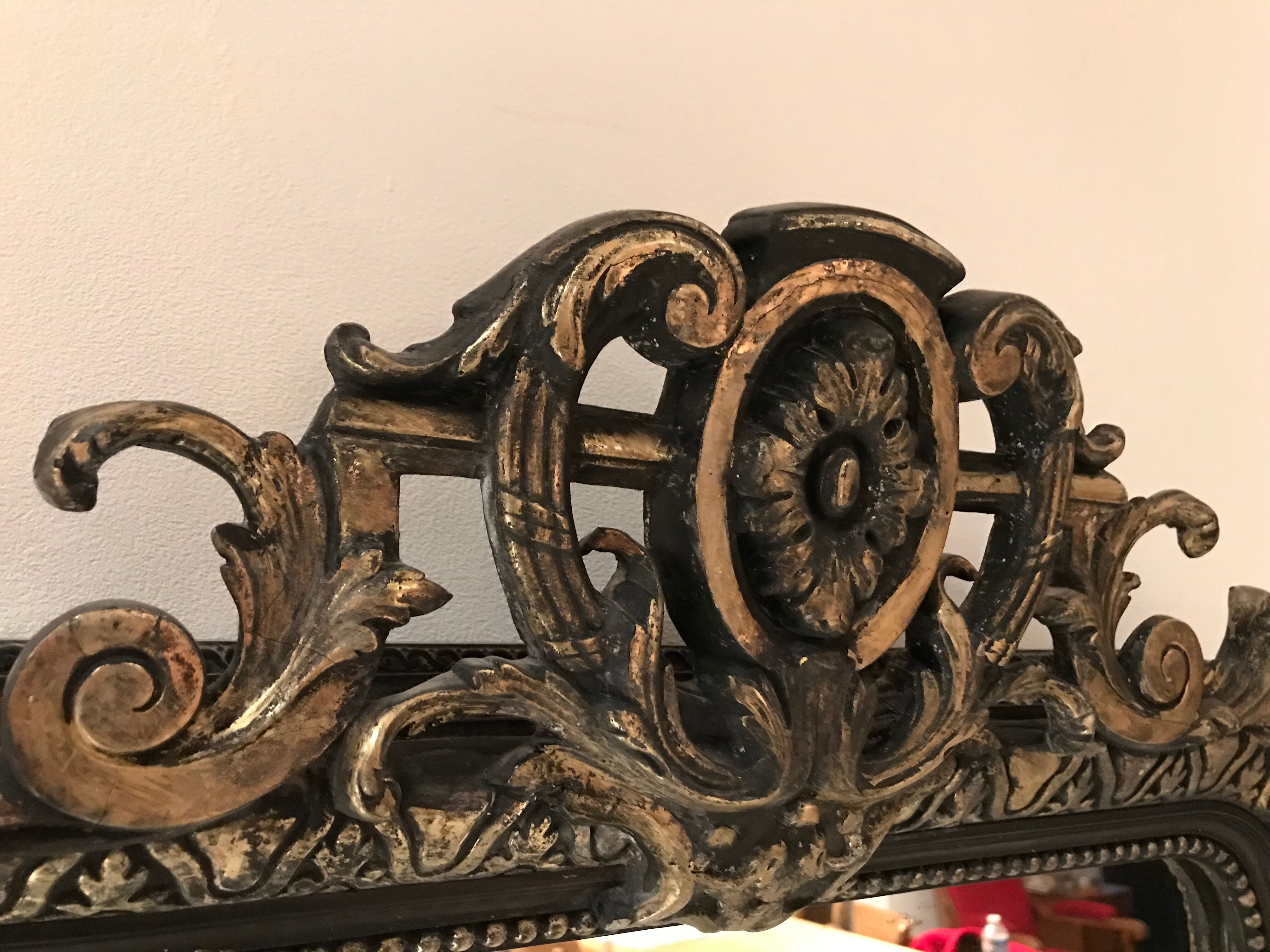 In-between Napoleon III mirror 66x172cm