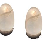 Marbled Glass Sconces Set of 2