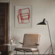 Framed abstract giclee art print 50x70cm