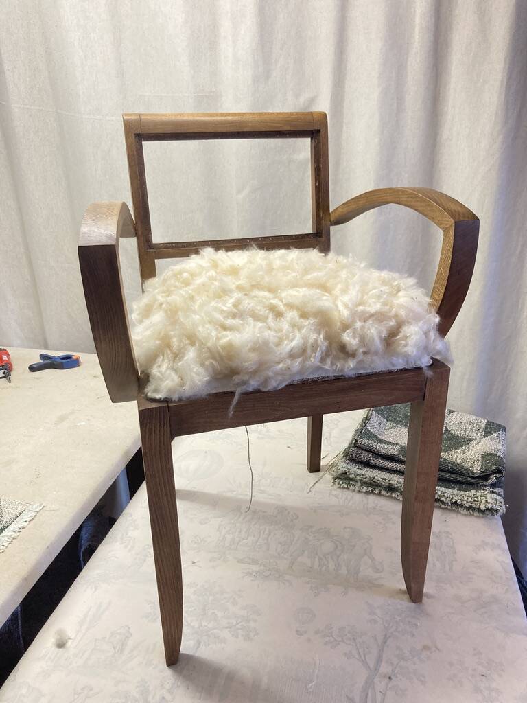 Paire de fauteuil Bridge