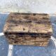 Old small wooden trunk