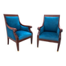 Deux fauteuils Biedermeier