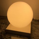 Opaline ball lamp from the 70s-80s.