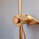 Vintage brass desk lamp, 70s