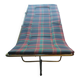 Lafuma vintage 1970s camp bed – foldable – tartan green – camping c