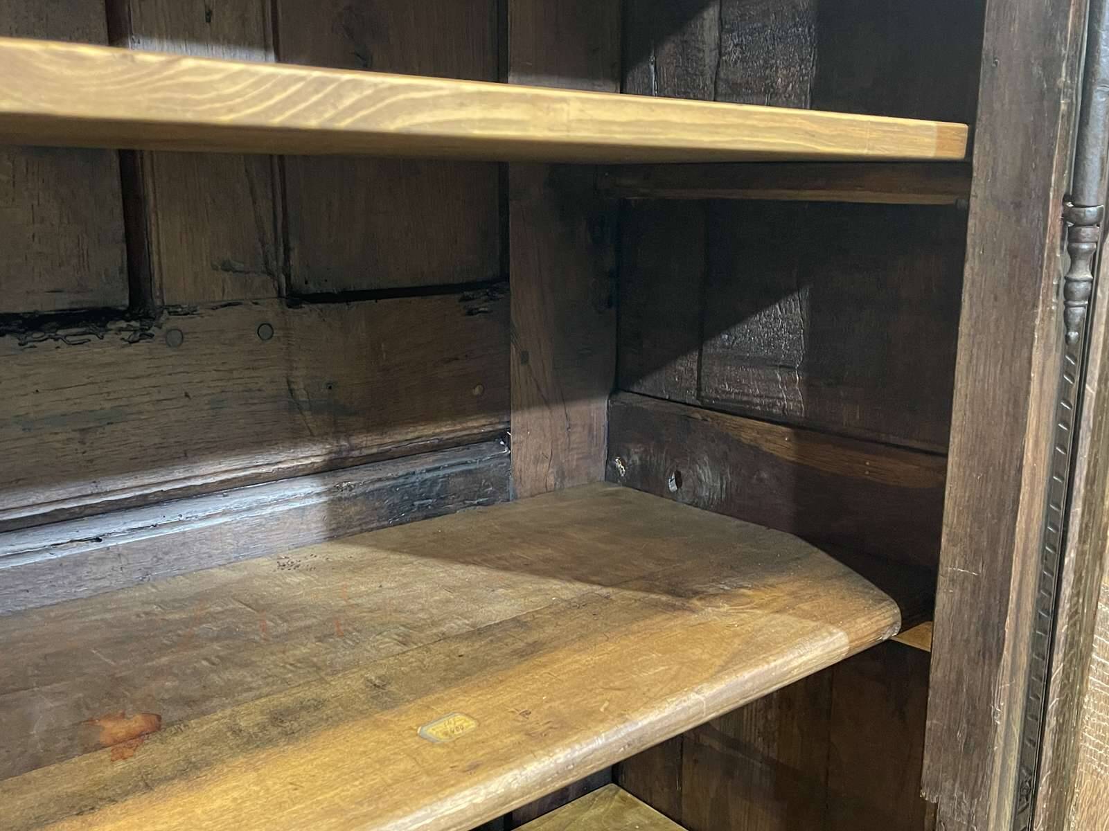 Bonnetière rustique en chêne 19ème