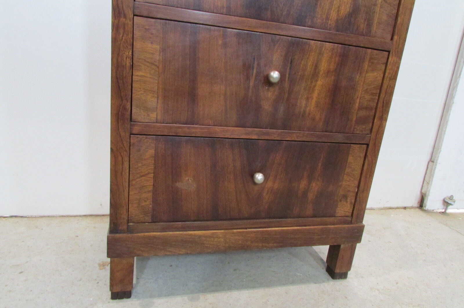 Flip top art deco writing desk