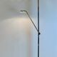Chrome and brass floor lamp by Deknudt Belgium, 1980s