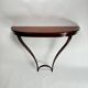 Mid-Century Wooden Hanging Console attributed to Carlo Enrico Rava, Italy, 1940s