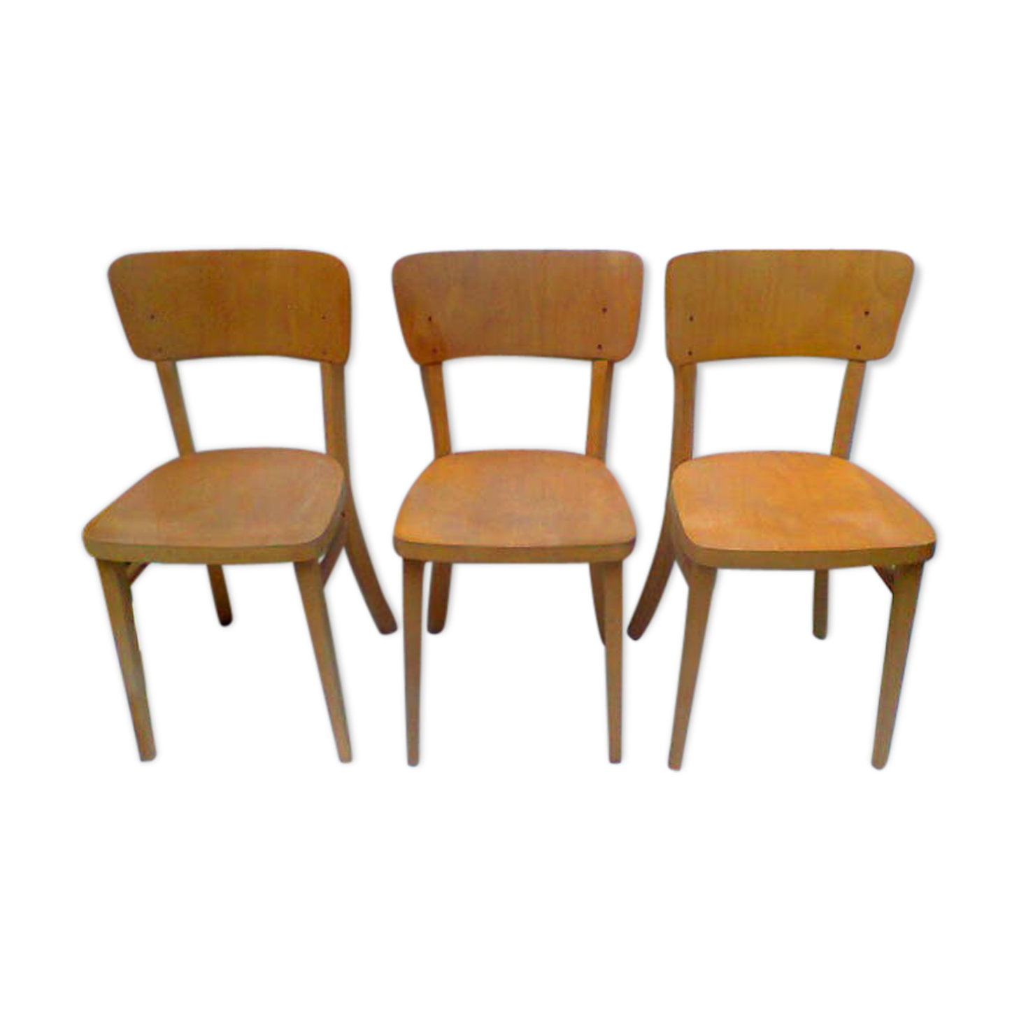 3 chairs THONET