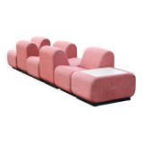 "Tappo" modular sofa by John Mascheroni, produced by Vectra Contract, circa 1975.