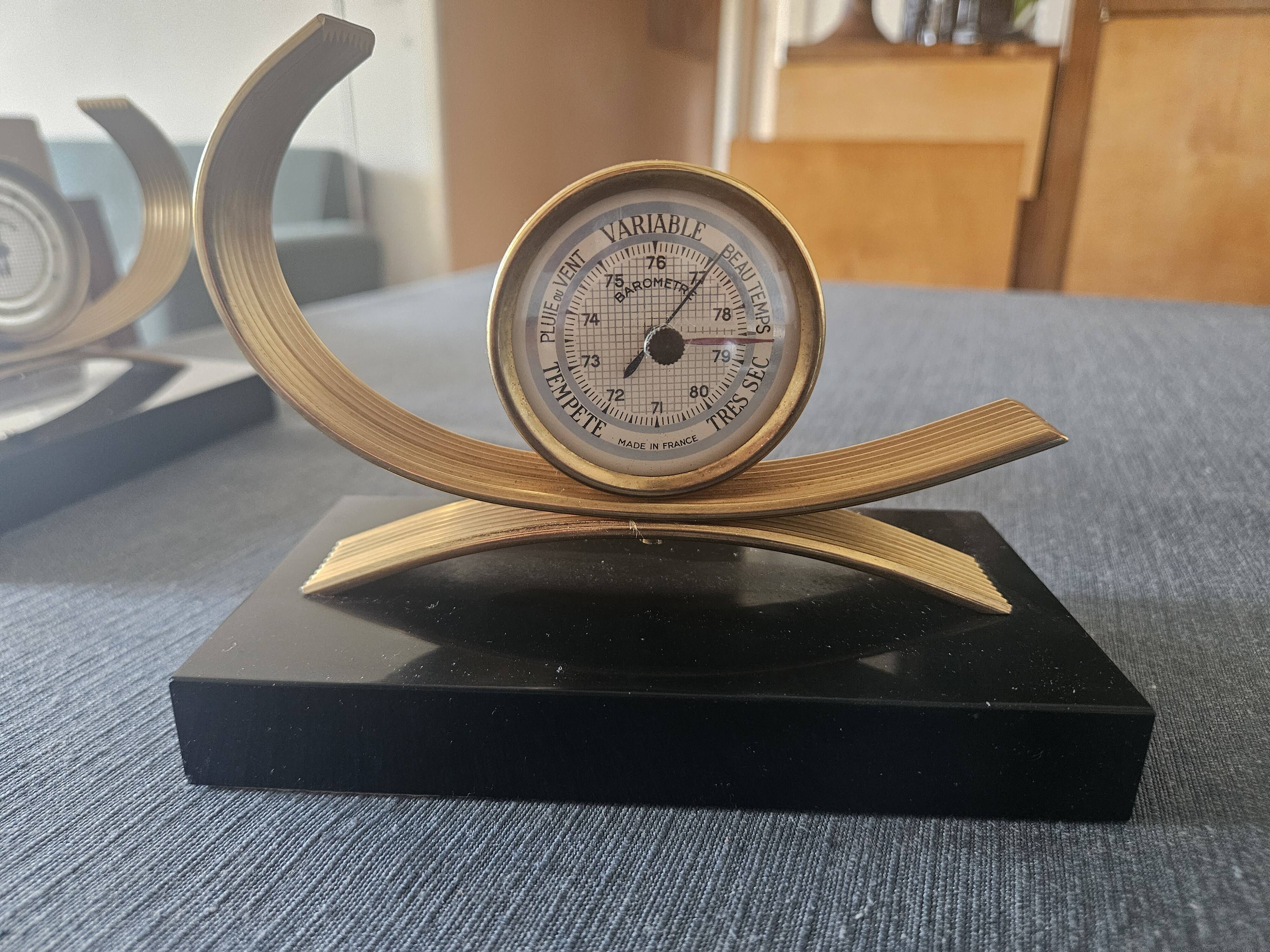 Weather Bookends Gold Starry - Marble & Gold - Functional