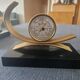 Weather Bookends Gold Starry - Marble & Gold - Functional