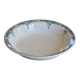 Large deep salad bowl from the 19th century, ironstone, signed Sarreguemines "Verdun".