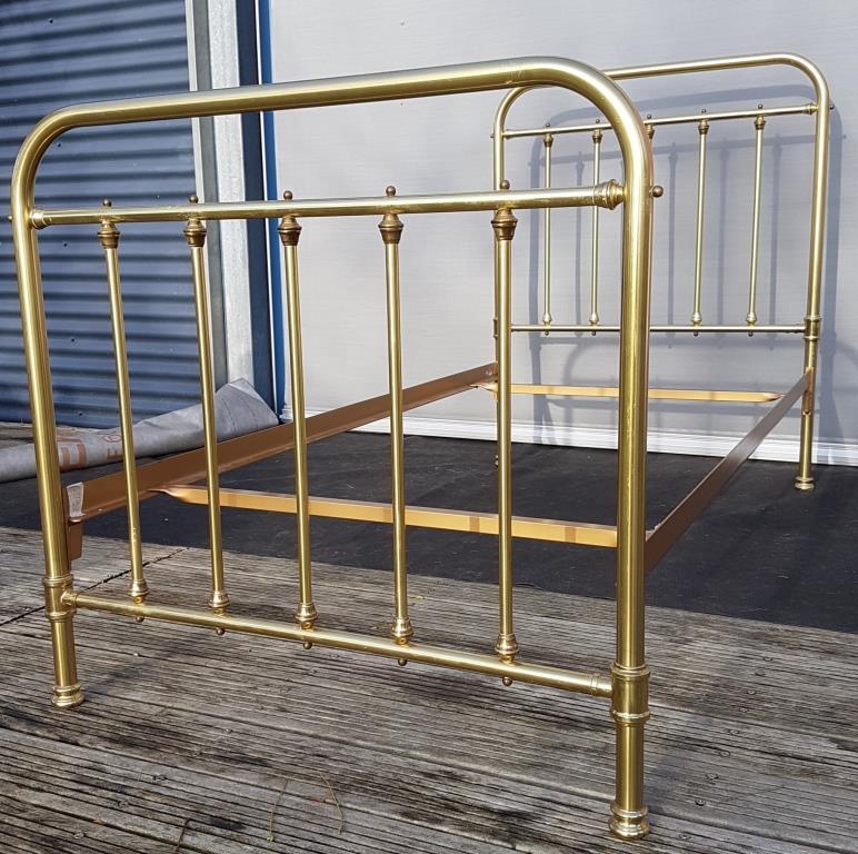 Vintage brass bed 90x190