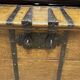 weathered antique teak chest / coffeetable