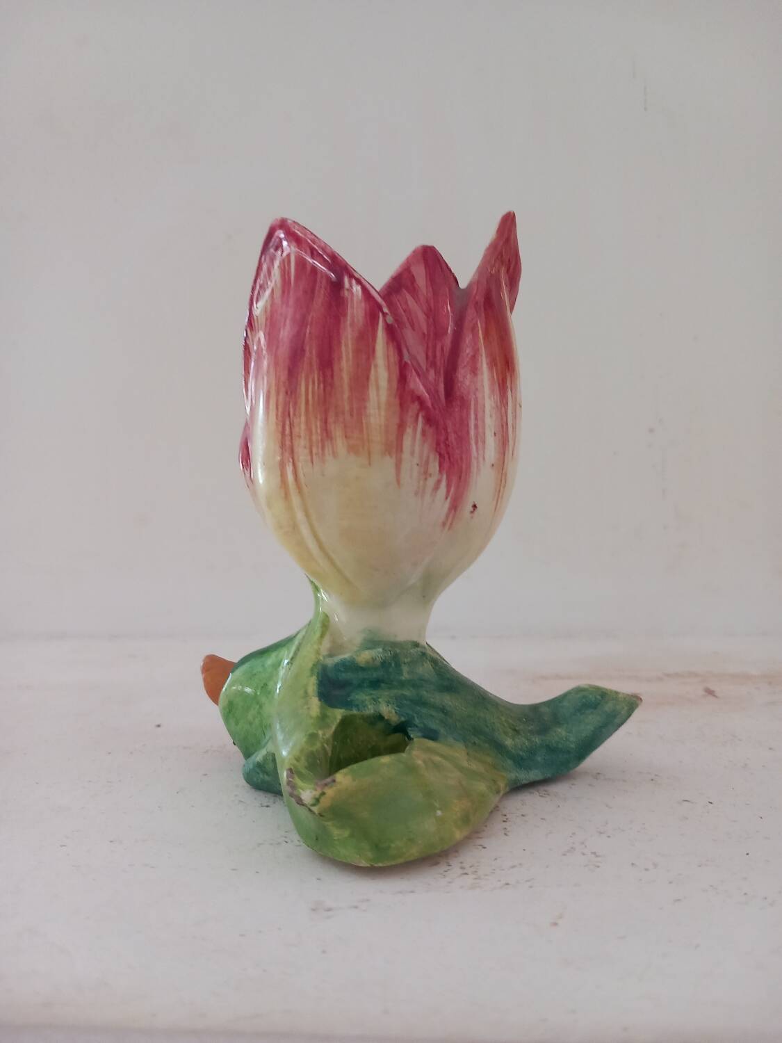 Vase delphin massier