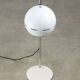 Lampe de table italienne de style spatial, couleur blanche, années 1970