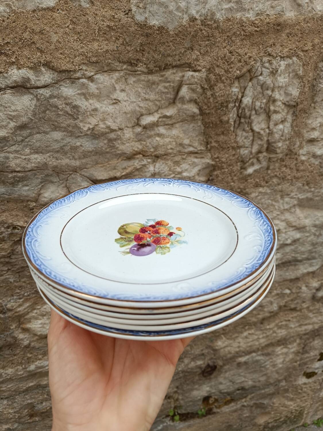 Lot assiettes dessert Céranord