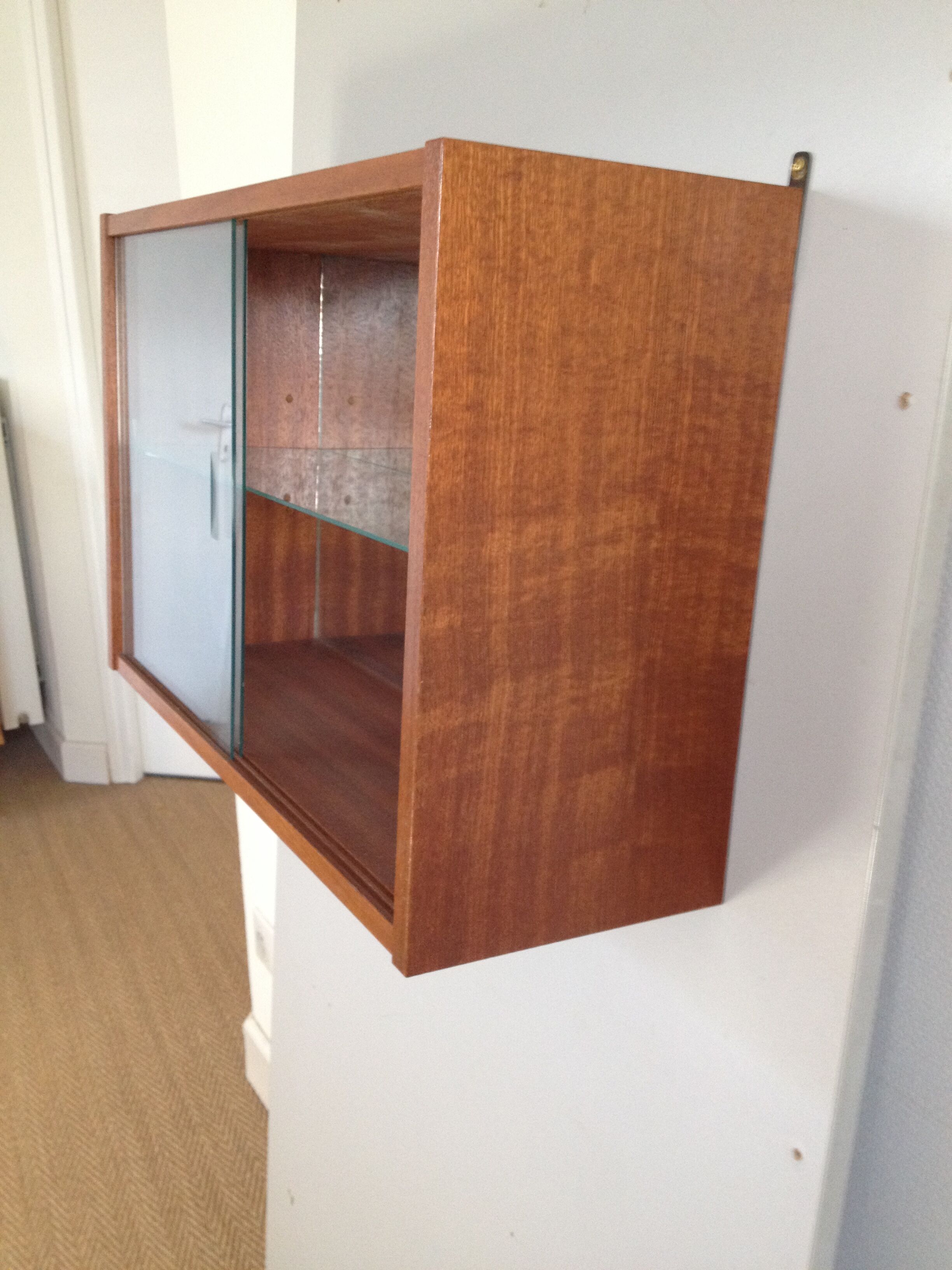 Vintage wall showcase