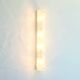 Mid-Century XL Tubular Murano Glass Wall Light - Hillebrand, Germany, 1970s