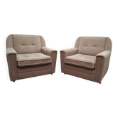 Paire de fauteuils lounge Wiberg Mid-Century Modern par UP Závody Rousínov