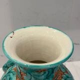 Glazed ceramic vase signed Azzurra – Monaco