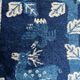 1900s Chinese PaoTao wool rug with deer, blue & ivory, 67 × 131 cm - 1C1306